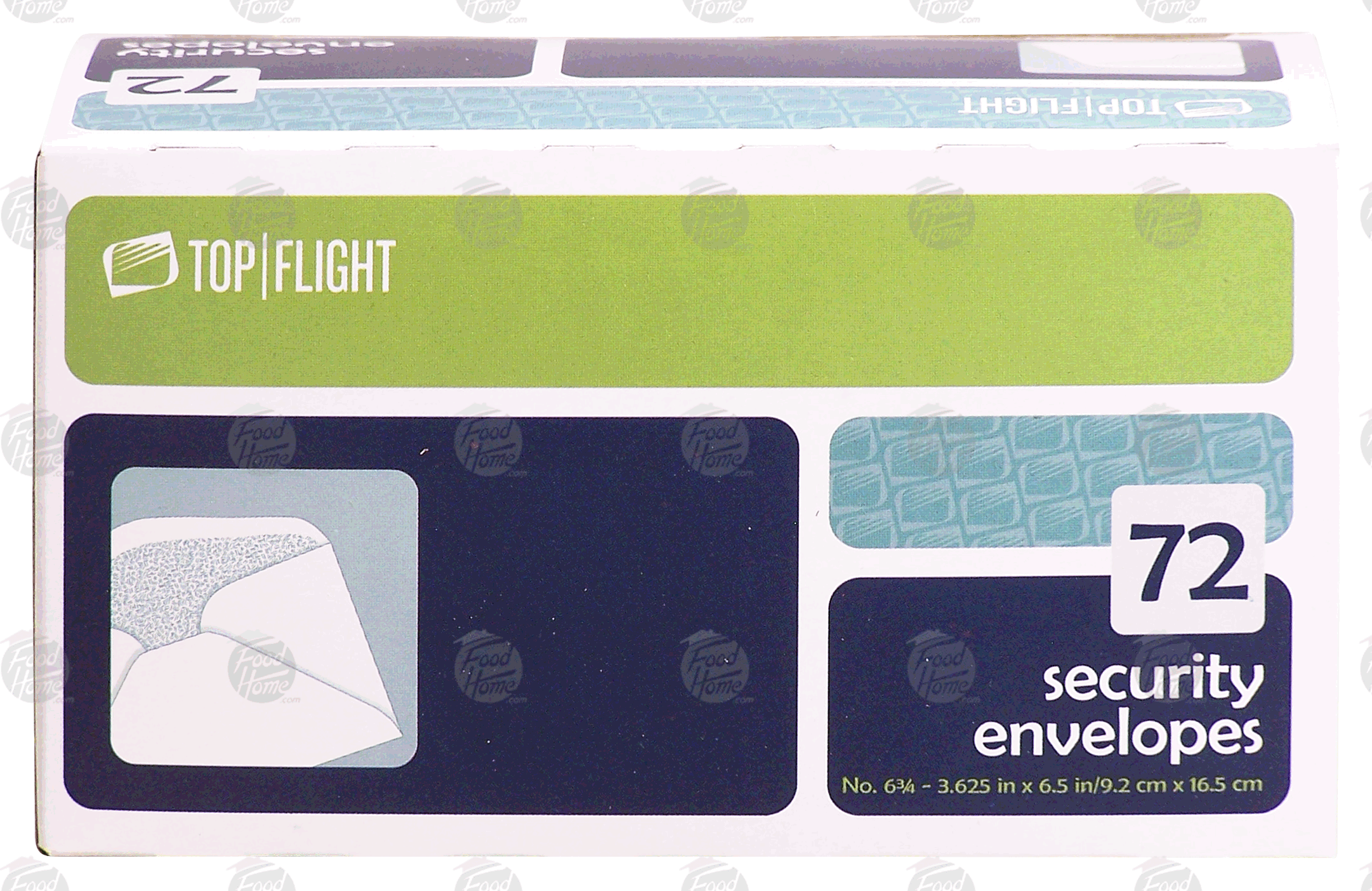 Top Flight  security envelopes, no. 6, 3 5/8 x 6 1/2-inch Full-Size Picture